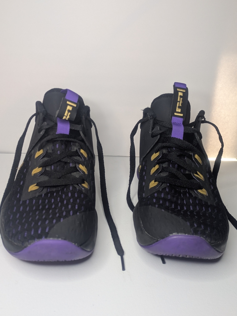 Nike Women's Black, Purple & Gold Training Sneakers